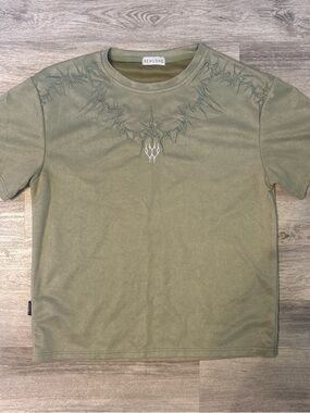 Olive Short Sleeve Graphic Tee